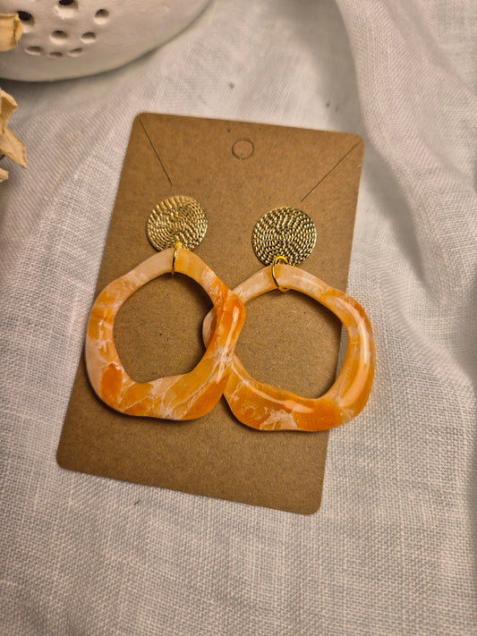 Boucle d'oreille 5,5cm