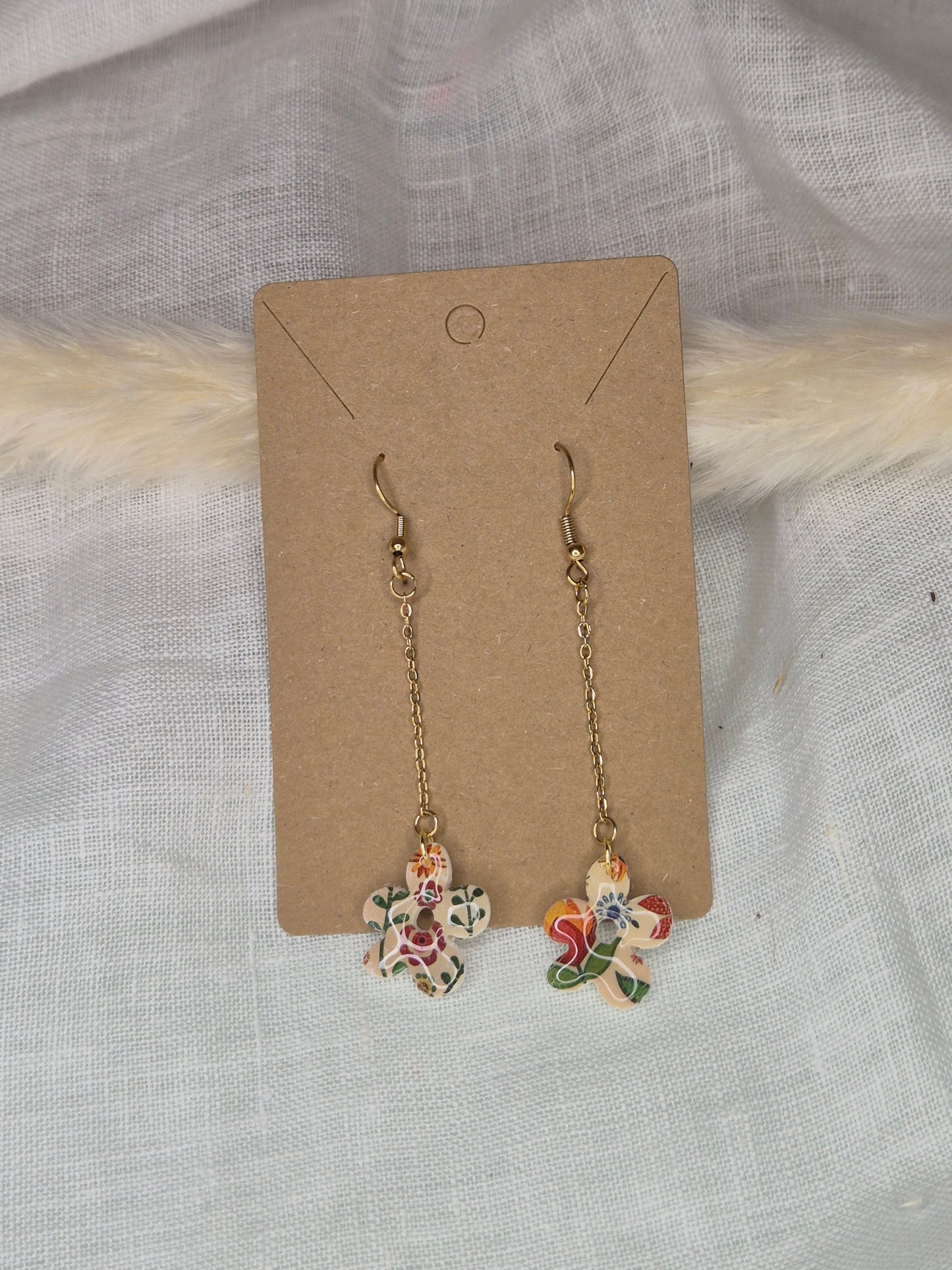 Boucle d'oreille 7,5cm