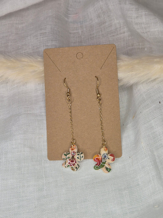 Boucle d'oreille 7,5cm