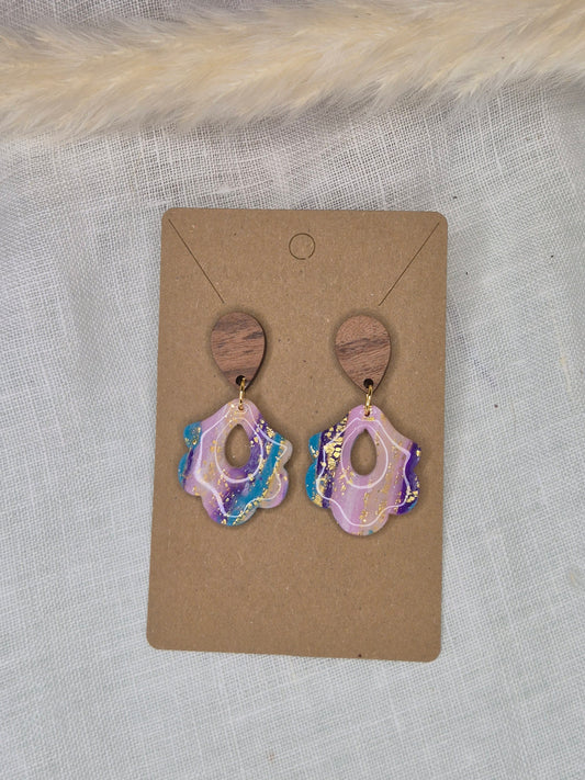 Boucle d'oreille 4,5cm
