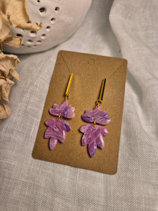 Boucle d'oreille 6cm