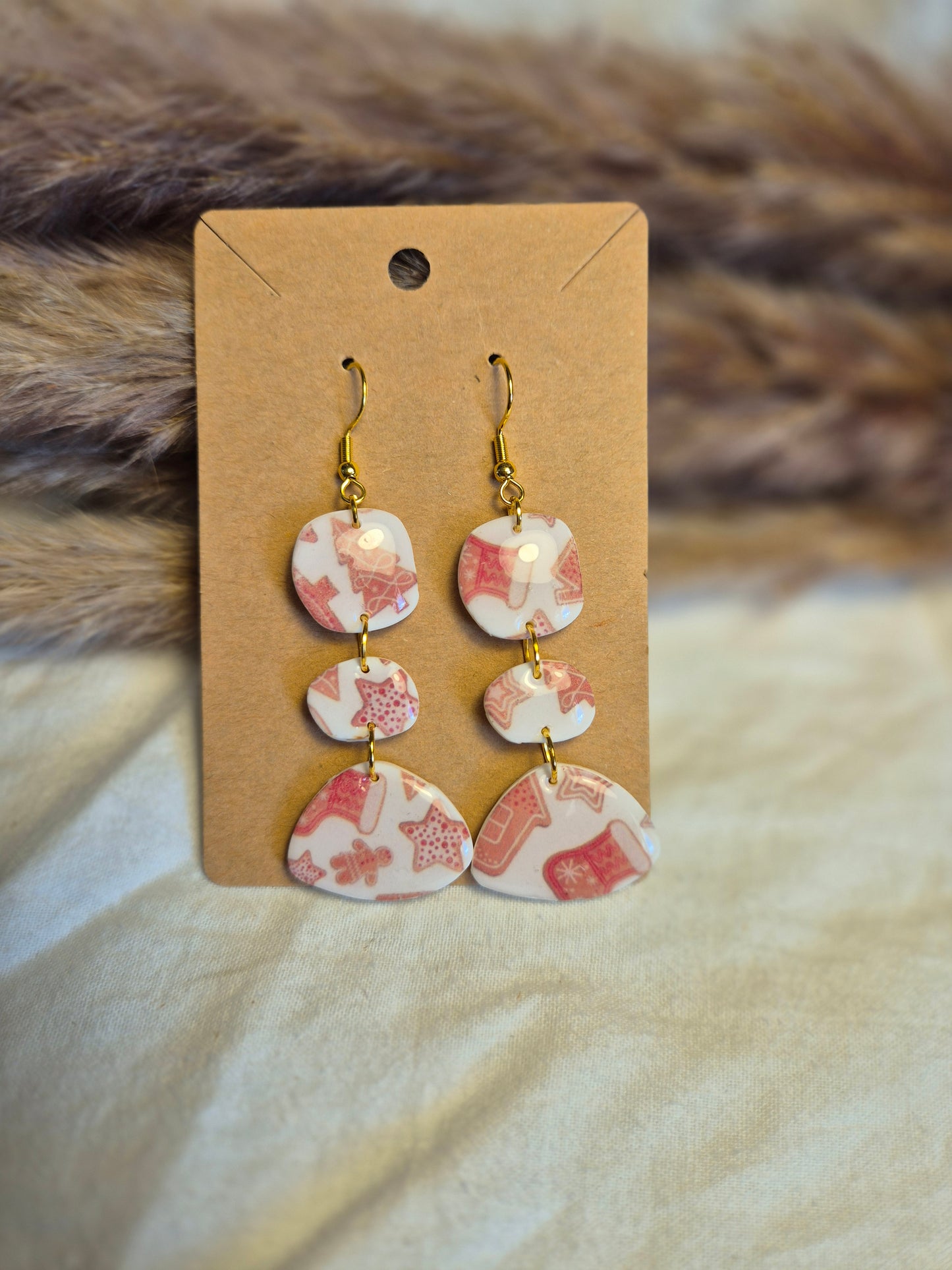 Boucle d'oreille 7cm