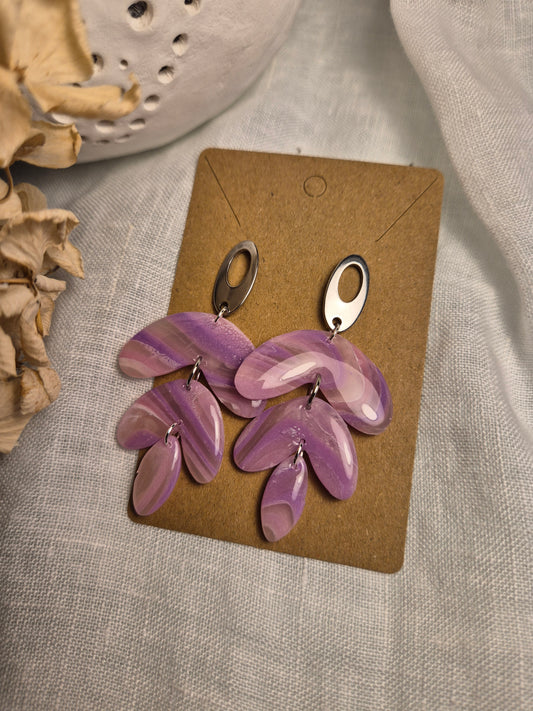 Boucle d'oreille 6,5cm