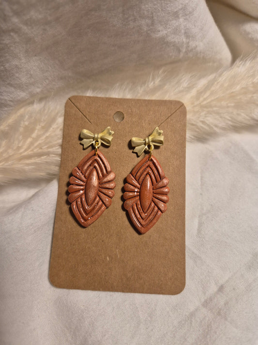 Boucle d'oreille 4,5cm