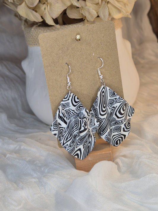 Boucle d'oreille 7,5cm