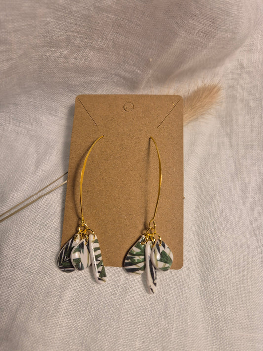 Boucle d'oreille 7,5cm