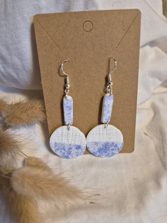 Boucle d'oreille 6,5cm
