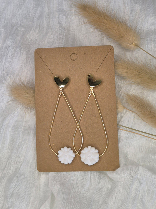 Boucle d'oreille 6,5cm