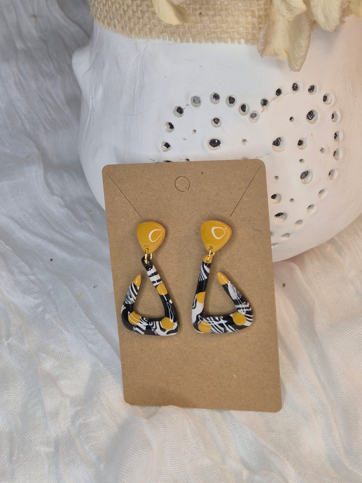 Boucle d'oreille 4cm
