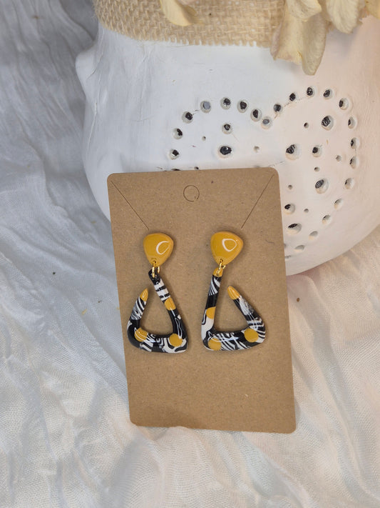 Boucle d'oreille 4cm