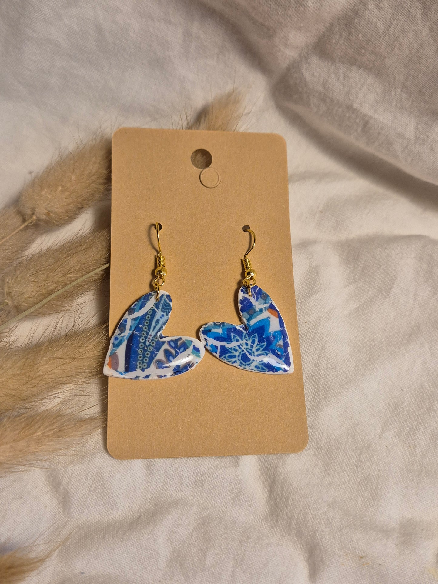 Boucle d'oreille 4,5cm