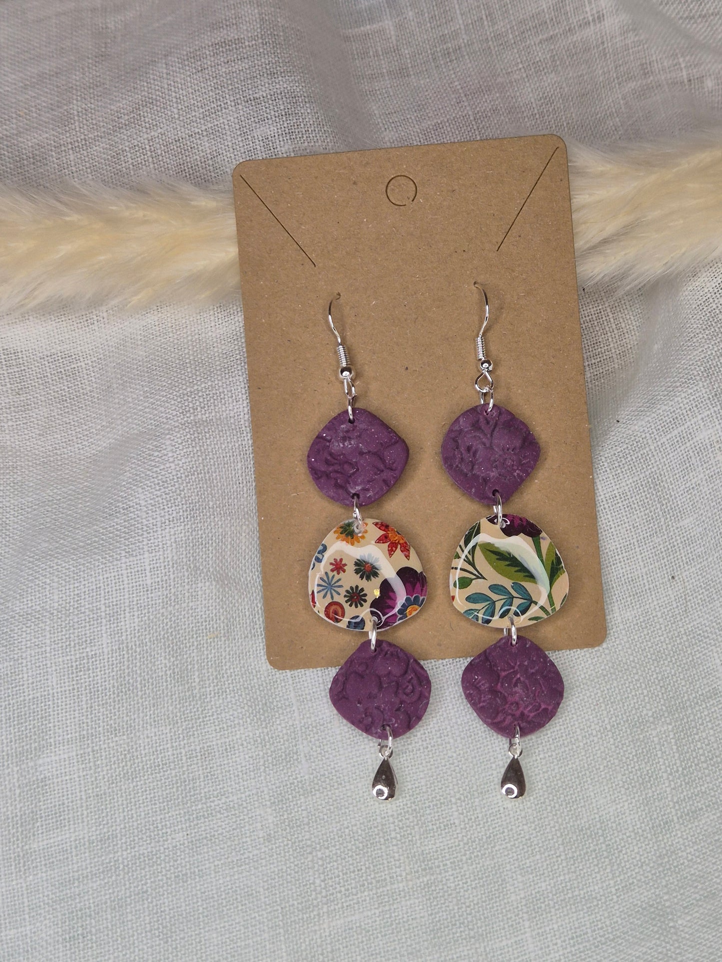 Boucle d'oreille 9cm