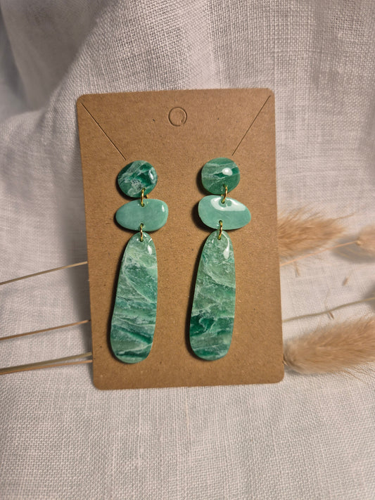 Boucle d'oreille 6cm