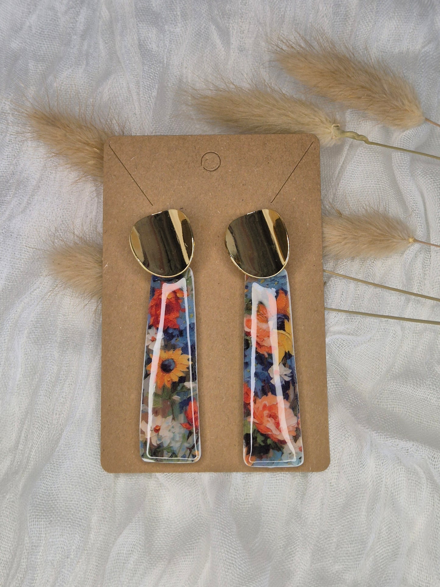 Boucle d'oreille 7cm