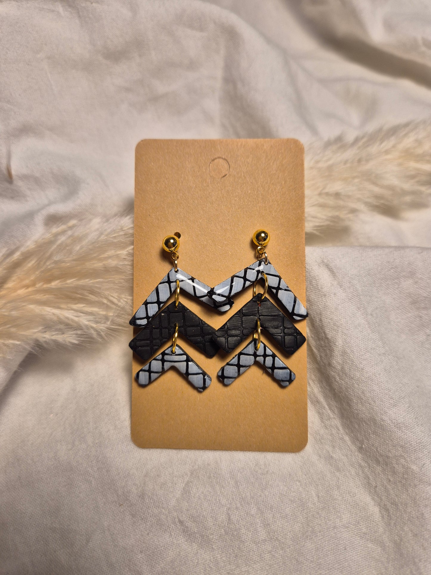 Boucle d'oreille 4cm