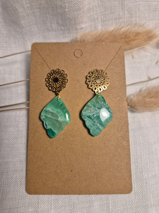 Boucle d'oreille 4cm