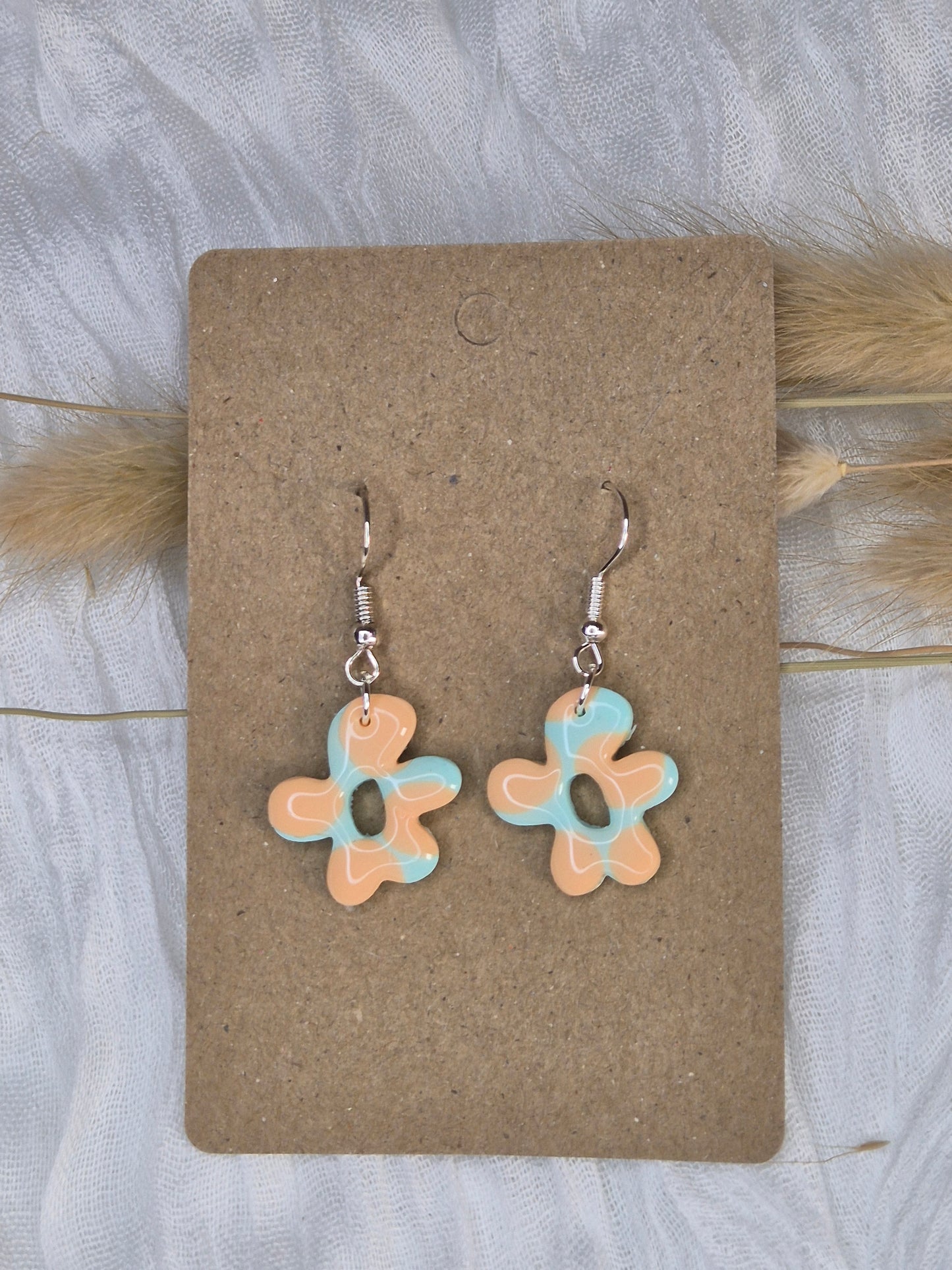 Boucle d'oreille 4cm