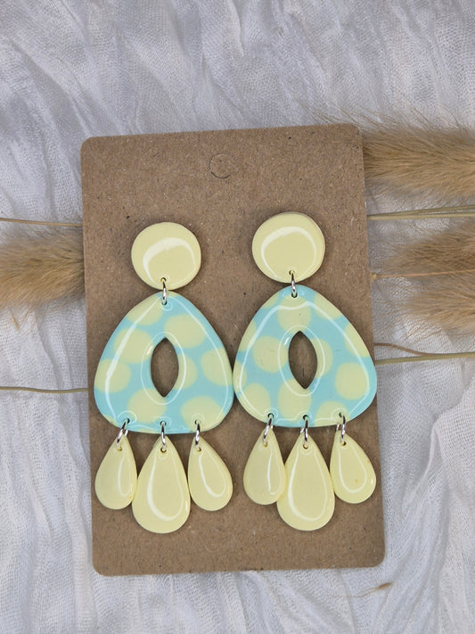 Boucle d'oreille 6,5cm