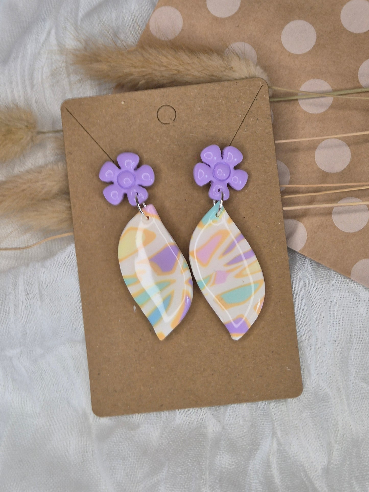 Boucle d'oreille 5,5cm