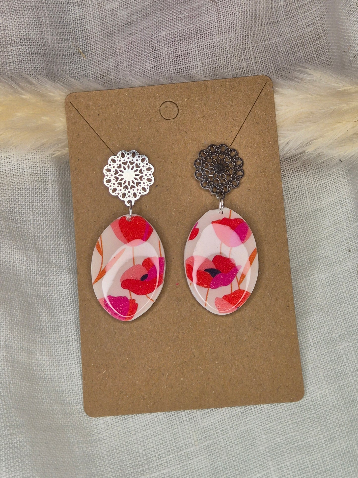 Boucle d'oreille 5cm
