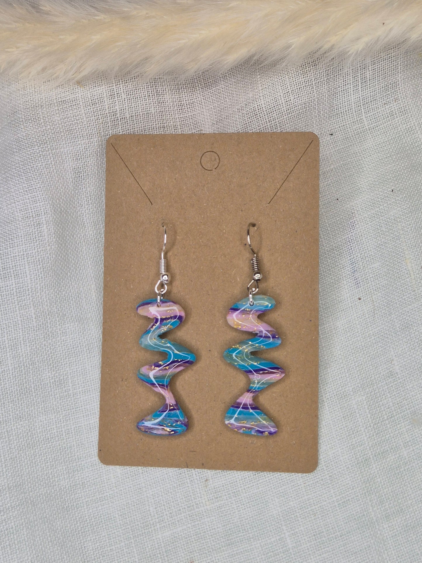 Boucle d'oreille 5,5cm