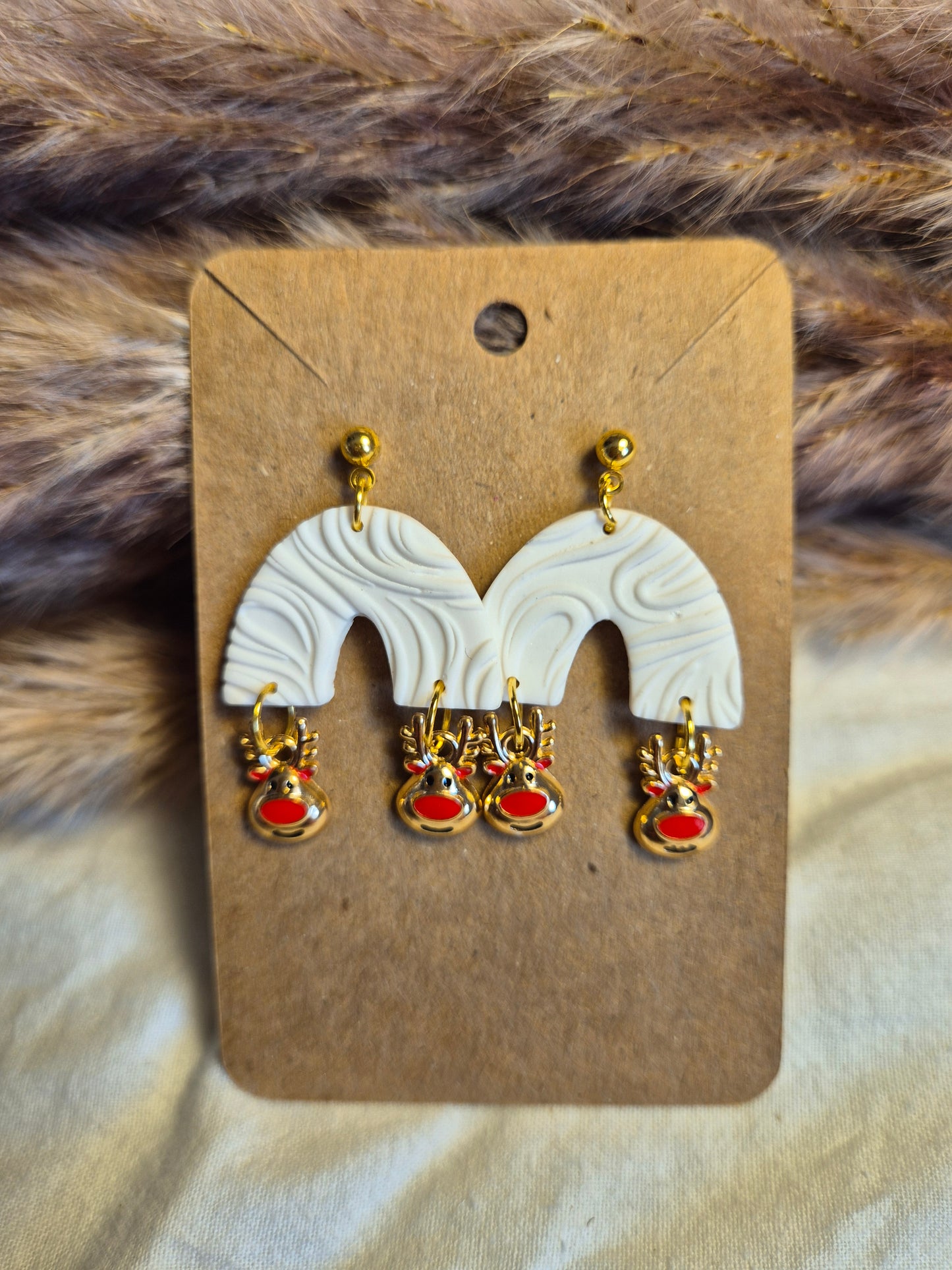 Boucle d'oreille 4cm
