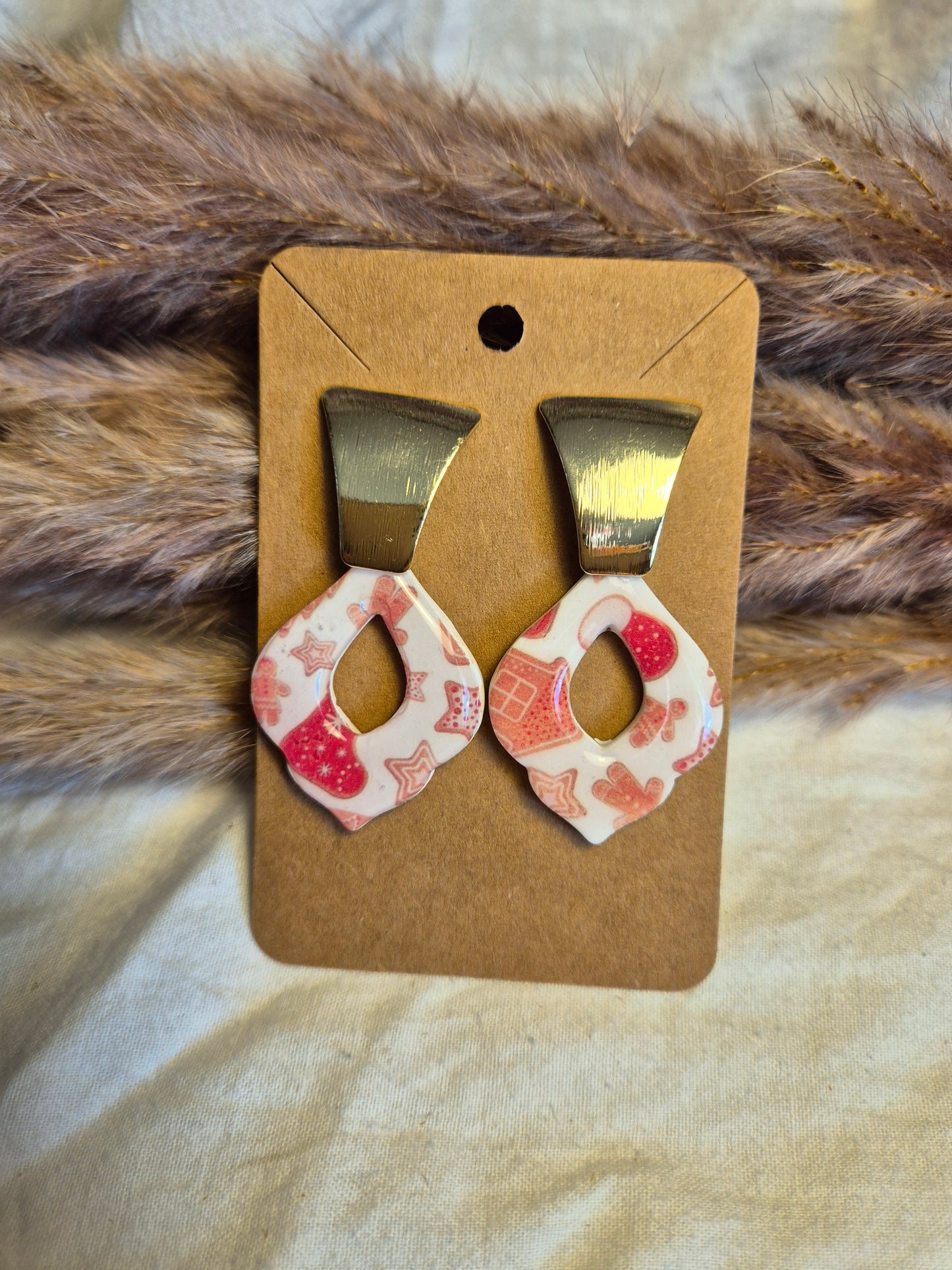 Boucle d'oreille 5,5cm