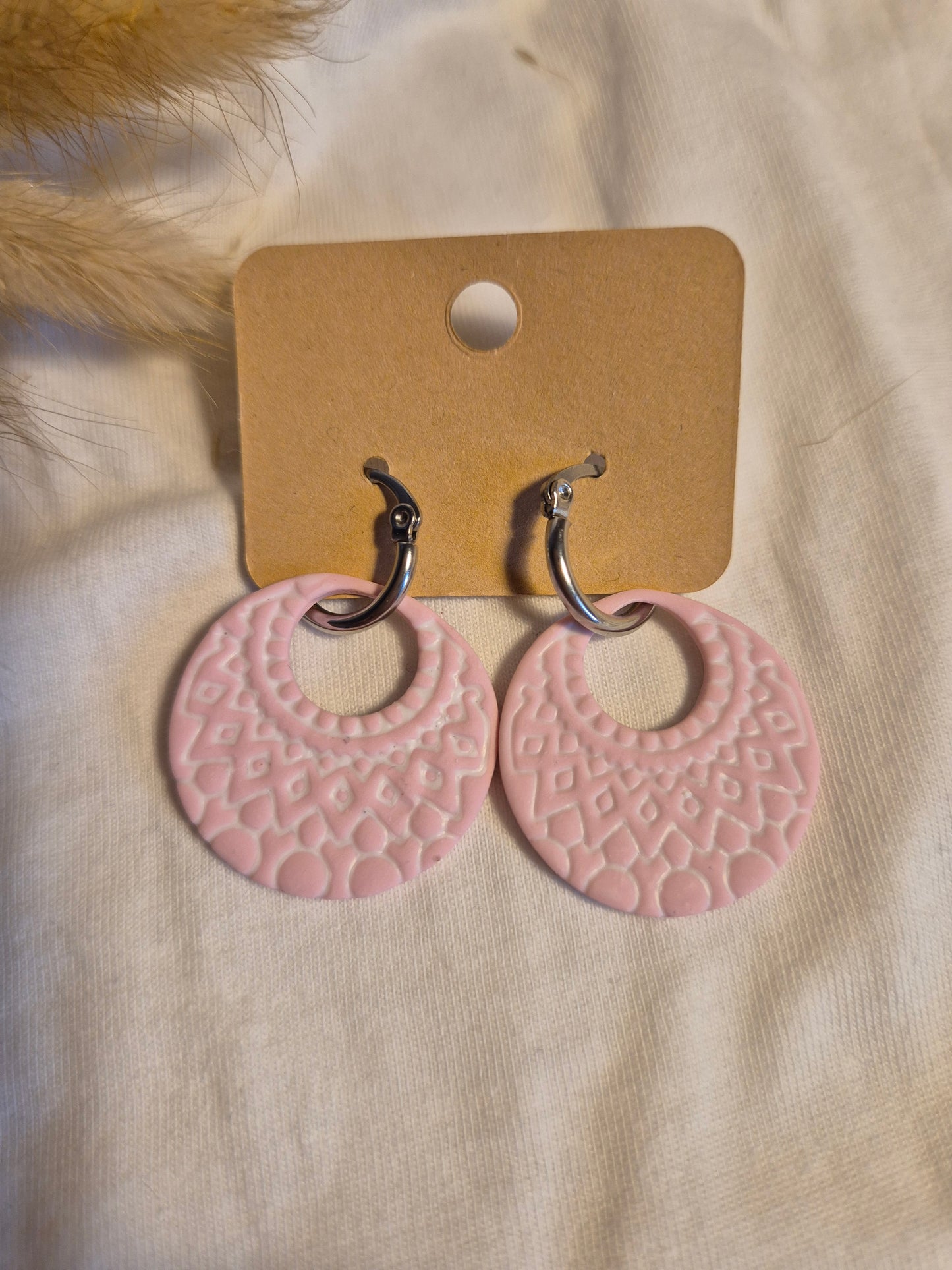 Boucle d'oreille 4cm
