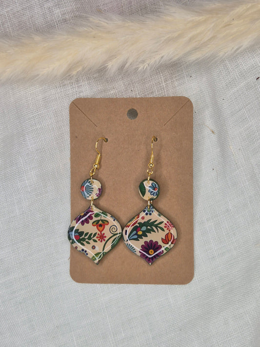 Boucle d'oreille 6,5cm
